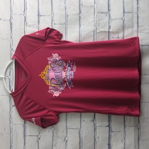 Disney runDisney Champion Princess Marathon 2016 Shirt Women's Size Small